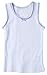 Sportoli Girls Ultra Soft 100% Cotton White Tank Top Undershirts