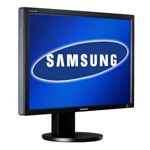 Samsung SyncMaster 305T 76,2 cm (30 Zoll) Widescreen TFT Monitor DVI (Kontrastverhältnis 1000:1, Reaktionszeit 6ms) schwarz