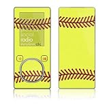 Softball Design Zune 4GB/ 8GB Skin Decal Protective Sticker