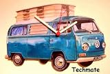 VW Camper Van Wall Clock - A37