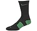 Nike Mens Dri Fit Mid Calf Athletic Socks Black L