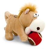 Hyper Pet Tuggin' Tail Dog Toy, Small, Horse