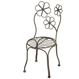 Daisy Iron Chair Plant Stand