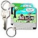 Londons Times Famous People Places Books Cartoons - SO KAFKAESQUE - Key Chains