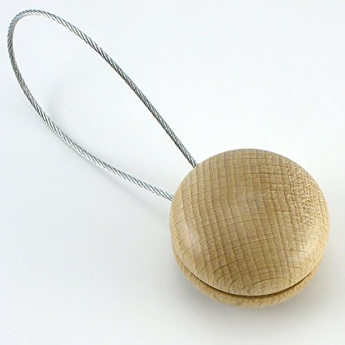 MagnaClips Curtain Tiebacks, Leno Birch