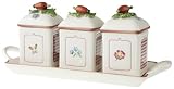 Villeroy & Boch 14-5473-8355 Petite Fleur Charm Marmeladendosen-Set 3tlg.