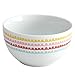 Cake Boss Serveware 4-Piece Porcelain Ice Cream Bowl Set, 
