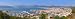 Harbor in Marmaris, Turkey - 48"W x 12"H - Peel and Stick Wall Decal by Wallmonkeys