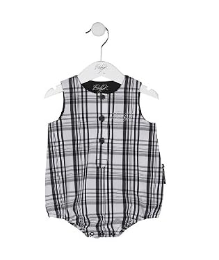 Baby K check romper 0-3months
