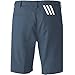 adidas Men's Golf Climalite 3-Stripes Shorts, Mineral Blue/Stone, 40