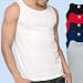 TRÄGERSHIRT T-SHIRT FRUIT OF THE LOOM TANK S M L XL XXL, Größe-:XXL; Farbe-:schwarz