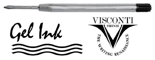 Visconti Refills Capless Gel 1.0mm Black Broad Point Ballpoint Pen - V-A3802B