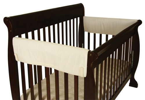 Leachco Easy Teether XL Side Rail Crib Cover Ivory- 1 Pack