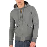 Boxfresh Mens Halden Hoody Grey Marl