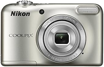 Nikon Coolpix L31 Digitalkamera (16 Megapixel, 5-fach opt. Zoom, 6,7 cm (2,6 Zoll) Display, HD-Video) silber