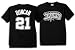 Tim Duncan San Antonio Spurs NBA Player Black T-Shirt