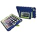 Apple iPad mini iPad mini Retina iPad mini 3 Hideaway with Stand Blue Gumdrop Cases Silicone Rugged Shock Absorbing Protective Dual Layer Cover Case