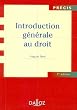Introduction g�n�rale au droit