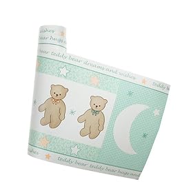 Lambs & Ivy Dream Teddy Wallpaper Border 8''x30''