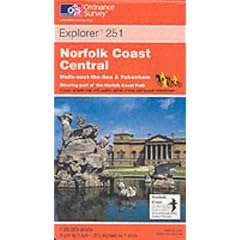 Norfolk Coast Central (Explorer Maps)