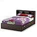South Shore Furniture 54'' Karma Mates Bed, Full, Chocolate