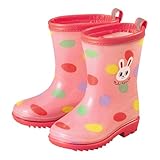 ミキハウス(mikihouse) プッチー＆うさこ☆レインブーツ（長靴）　14ｃｍ　ピンク（08）