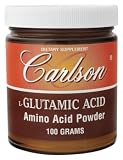 Carlson Laboratories - L-Glutamic Acid, 2900 mg, 100 g powder