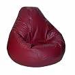 Burgundy Adult Lifestyle Bean Bag By Elite Furniture