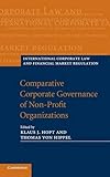Comparative corporate governance of non-profit organizations