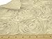 Unique Quality Fabrics Splenda Satin Ribbon Rosette Fabric, Yard, Ivory