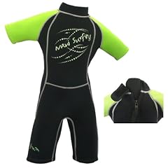 Maui Surfing "Kids Wave" Kinder Neoprenshorty 3 mm gr�n-schwarz