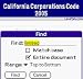 California Corporations Code 2005 downloadable Software
