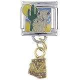Pug In Arizona Italian Charms Bracelet Link