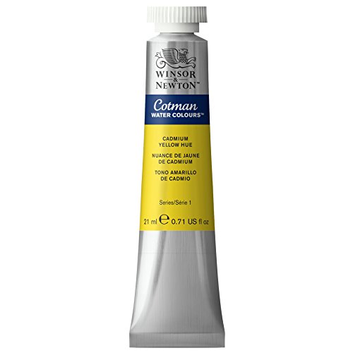 Winsor & Newton Cotman Water Color, 21ml, Cadmium Yellow Hue