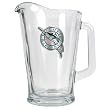 Florida Marlins MLB 60oz Glass Pitcher - Primary Logo
