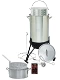 Eastman Outdoors 30-Quart Aluminum Professional Turkey Fryer Set
