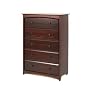 Stork Craft Beatrice Five Drawer Chest in Cherry