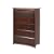 Stork Craft Beatrice Five Drawer Chest in Cherry