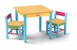Little Tikes Deluxe Wooden Table & Chairs Set