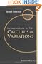 Introduction to the Calculus of Variatio