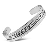 Statement of Pride "God Bless America" Cuff by Relios, Inc.