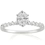 1.1 Ct Oval Shape Diamond Engagement Ring Prong 14K EGL