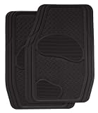 Kraco R2102BLK 4-Piece Rubber Truck & SUV Mat Set-Parent