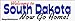Welcome To South Dakota now go home - bumper stickers (Large 14x4 inches)