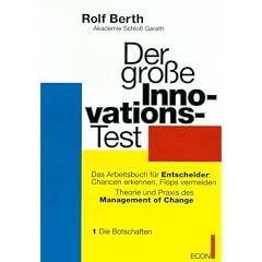 Der gro�e Innovationstest. Die Botschaften. Der Fragebogen: 2 Bde.