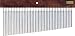 TreeWorks Studio Tree 44 Thin Single Row Bar Chime