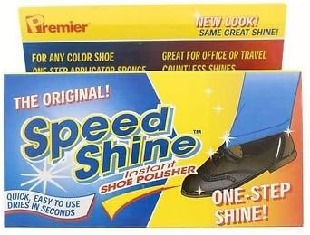 (Ship from USA) Premier Speed Shine The Original Instant Shoe Shine Polish Sponge *GWE849F EP-21RT15096