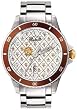 Men's Penguin Logo White Gold Dial Bracelet Watch - Original Penguin