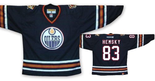 Buy HEMSKY #83 Edmonton Oilers CCM 550 Series Replica NHL Hockey Jersey (NHLPA Certified Custom Sewn...