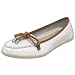 Sperry Top-Sider Mattituck Womens Moccasin Boat Shoes White Crinkled Patent 9.5 m